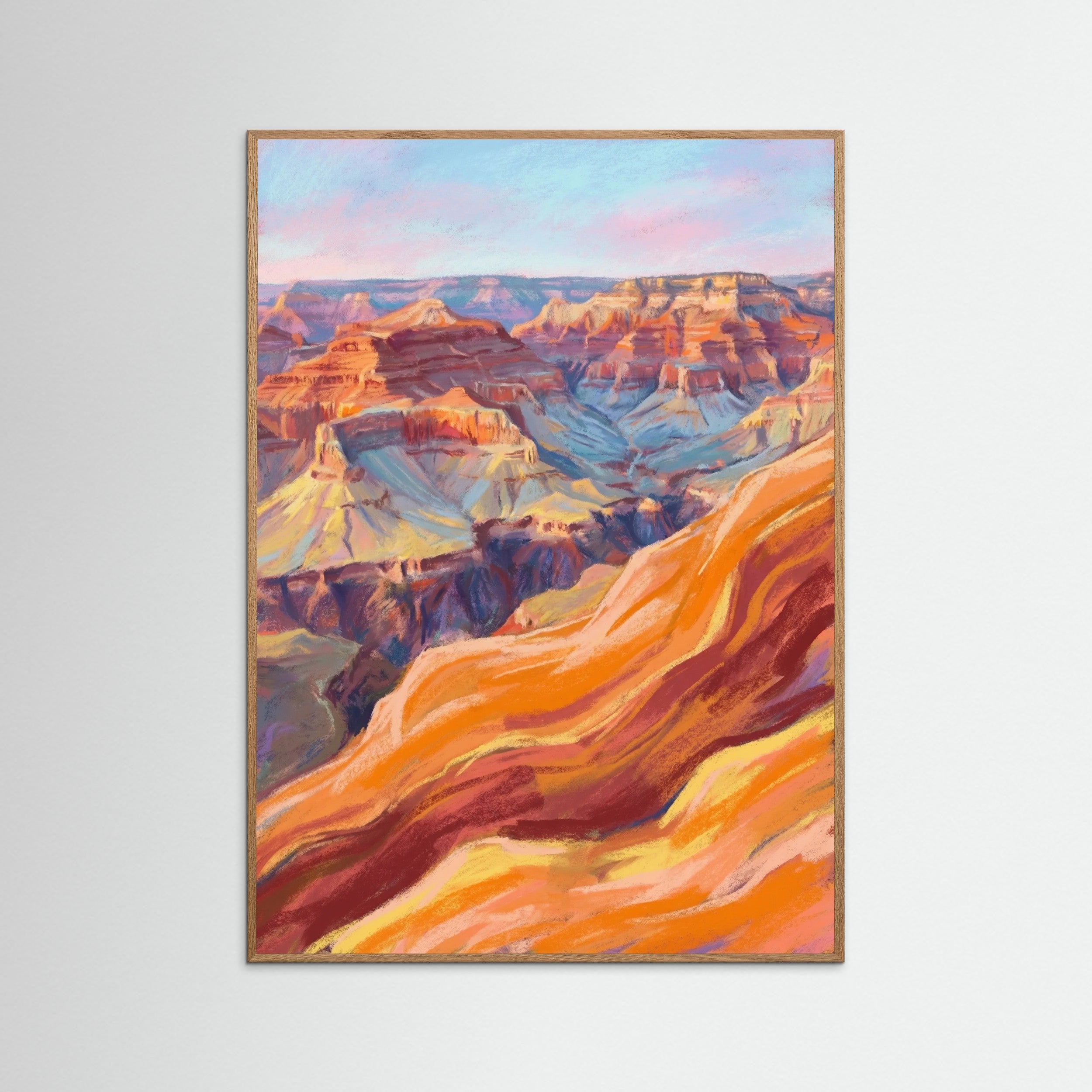 Oak Nature Rainbow Peaks