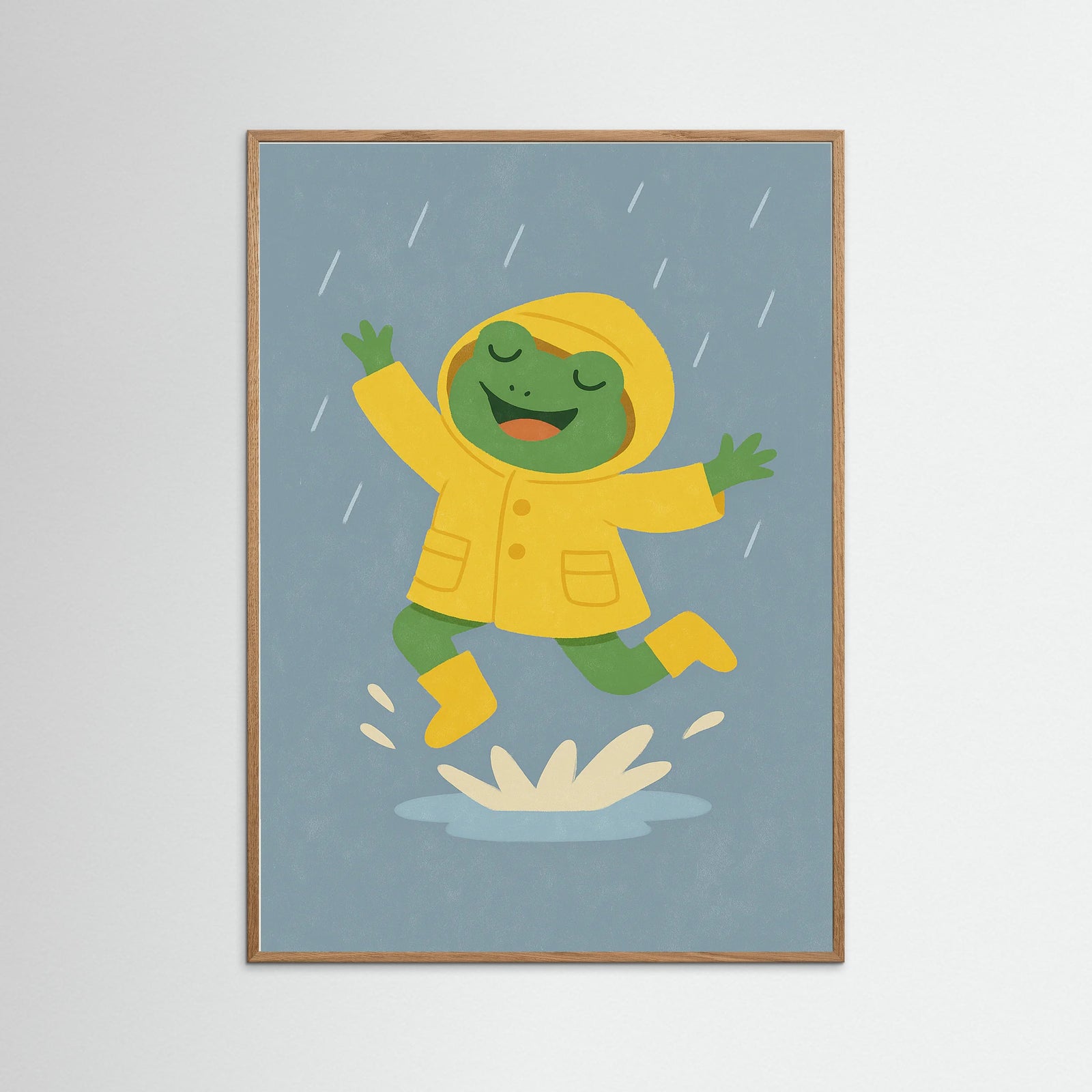 Oak Nature Rainy Frog