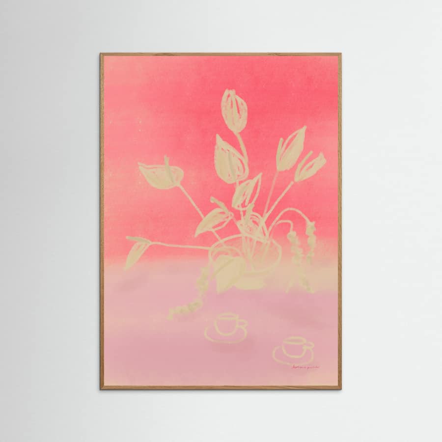 Raspberry Dream Poster – plakat og kunsttryk