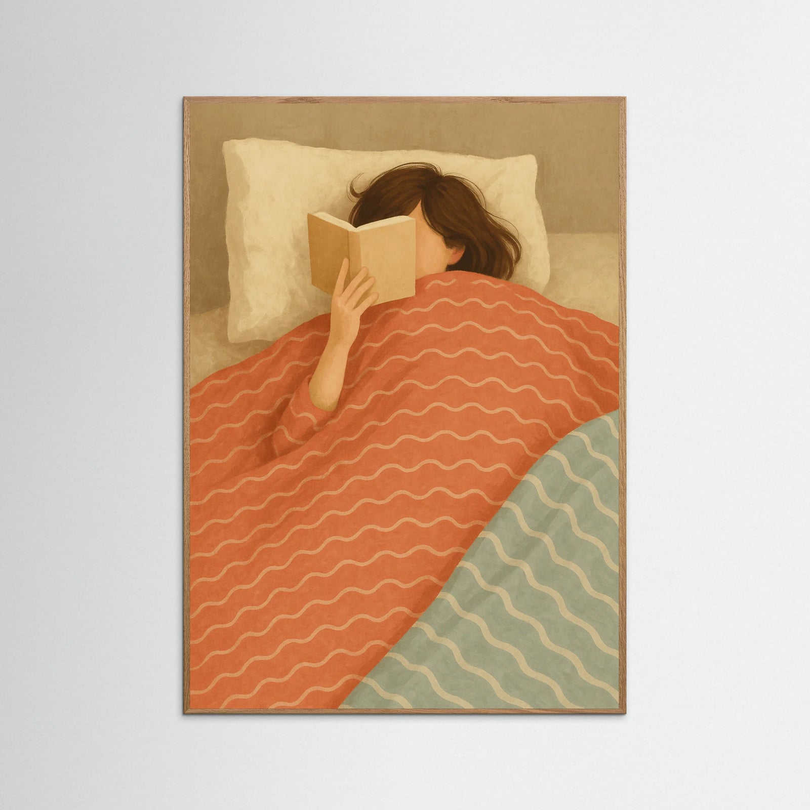 Oak Nature Reading in Bed