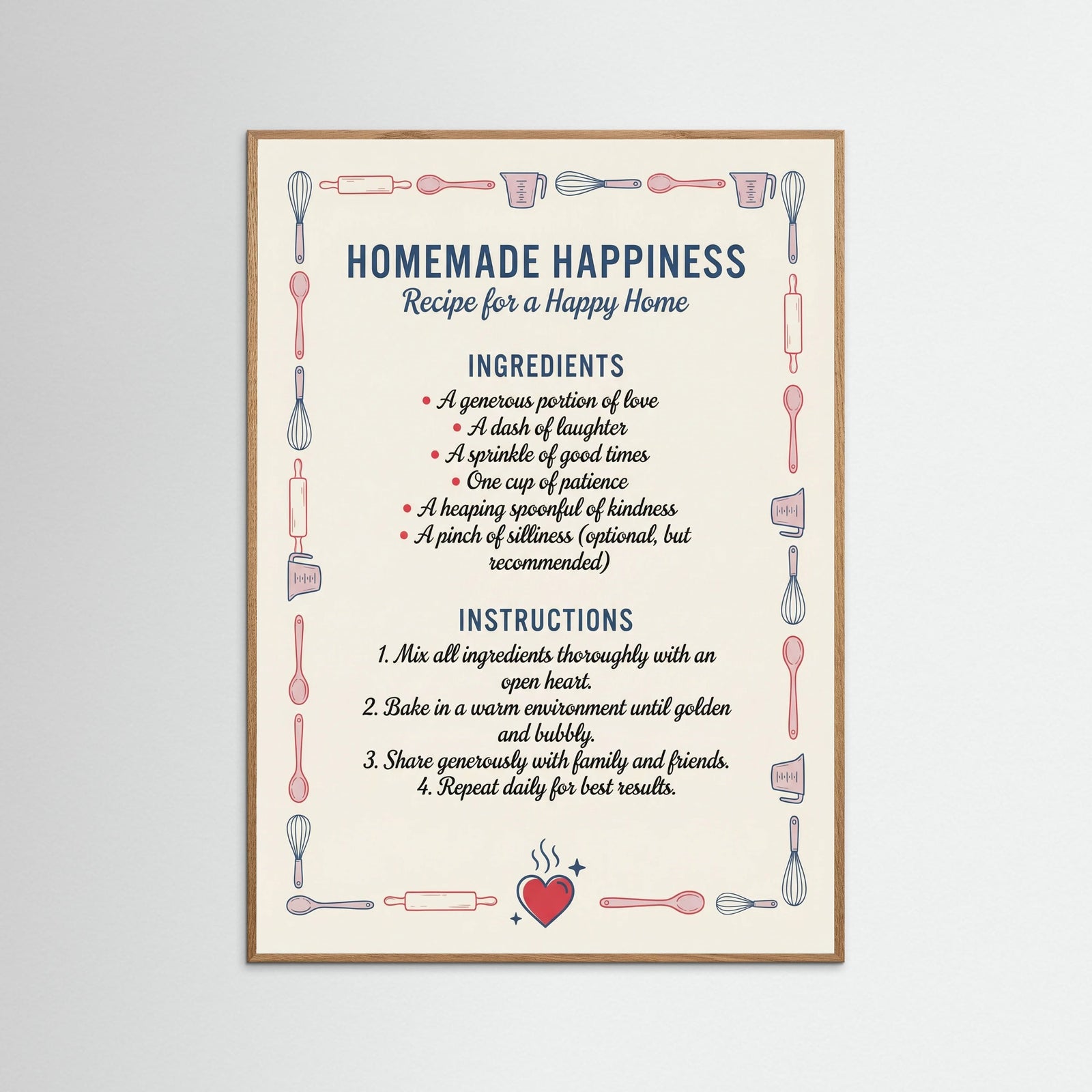 Oak Nature Recipe for Joy