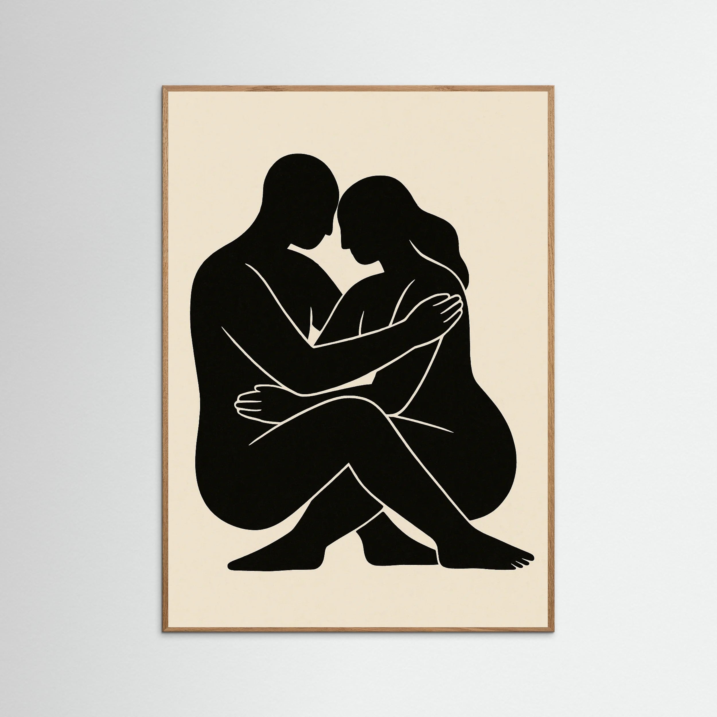 Oak Nature Reclining Figure