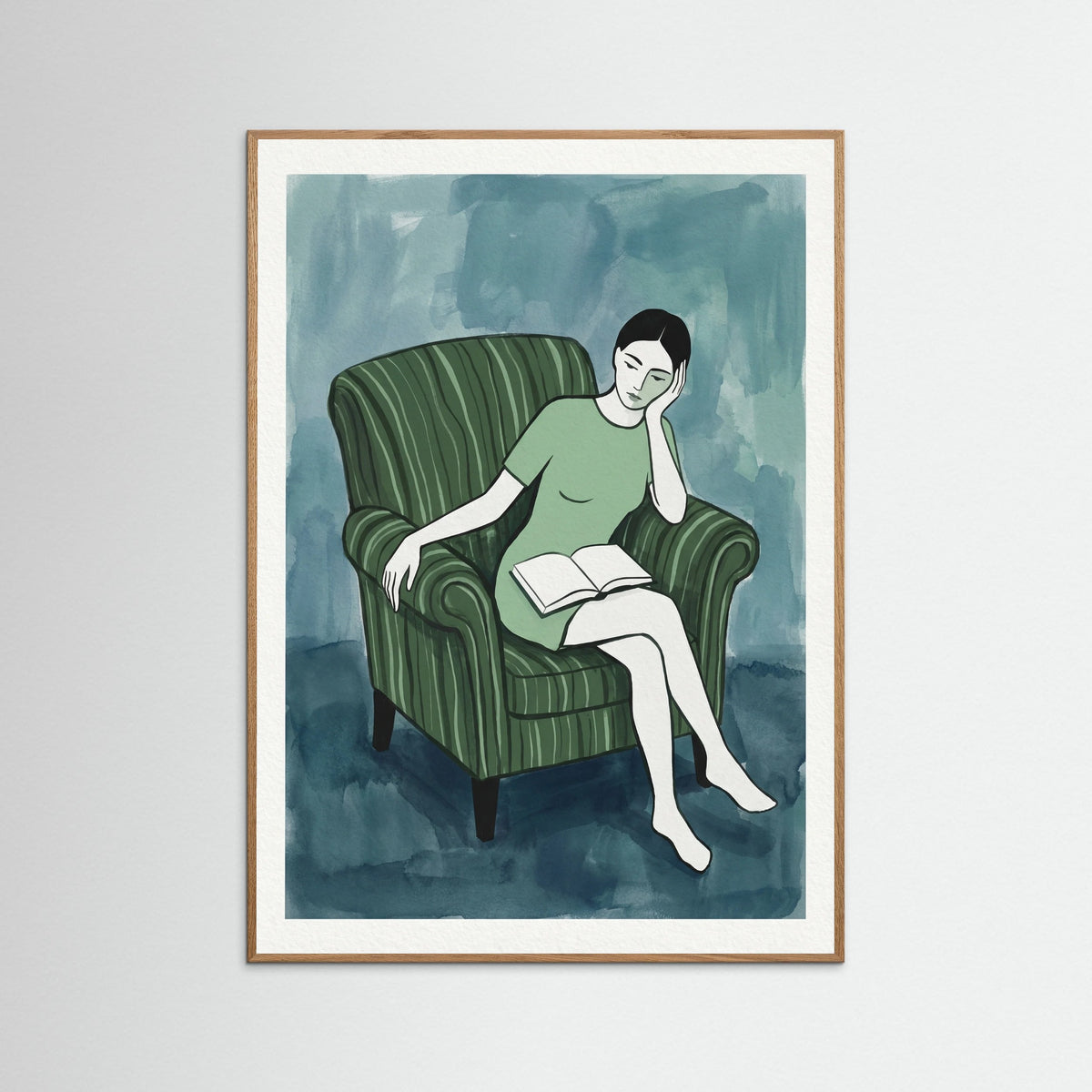 Oak Nature Reclining Serenity