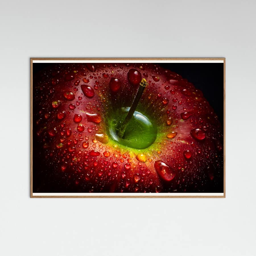 Red Apple Poster