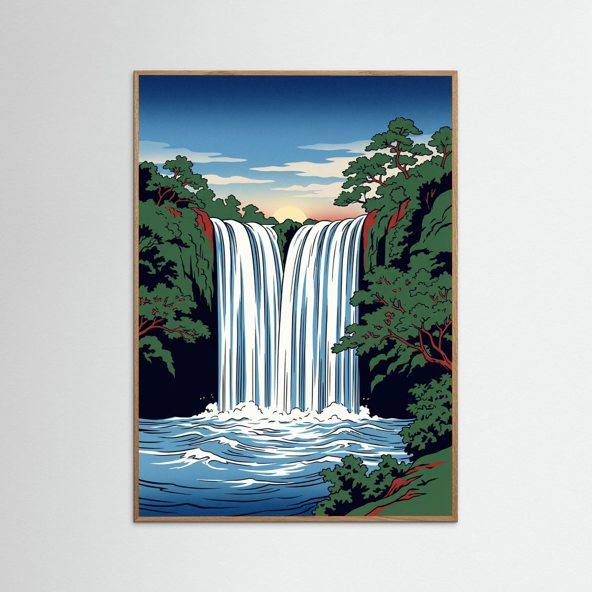 Oak Nature Red Fuji Morning