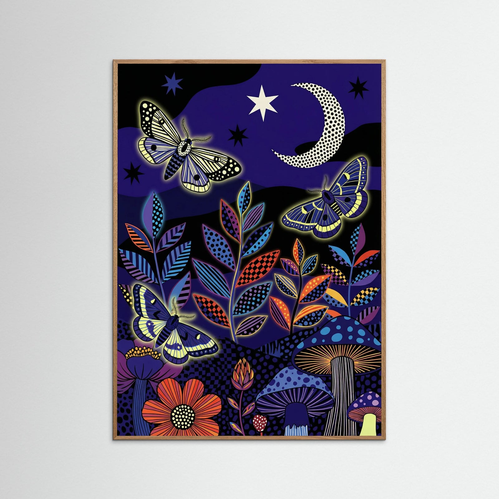 Oak Nature Retro Bloom Fantasia