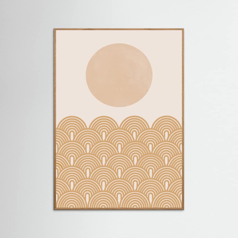Retro Summer Poster – poster and art print