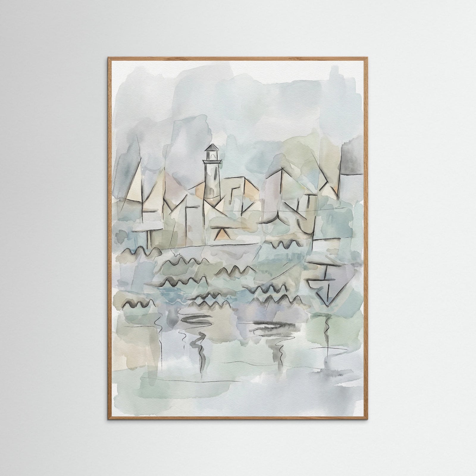 Oak Nature Rhine Waterscape