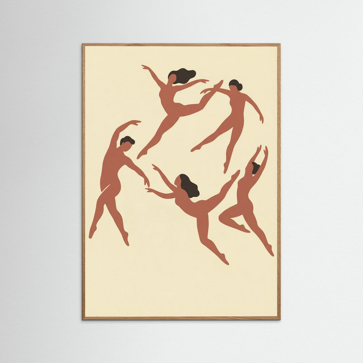 Oak Nature Rhythmic Human Forms