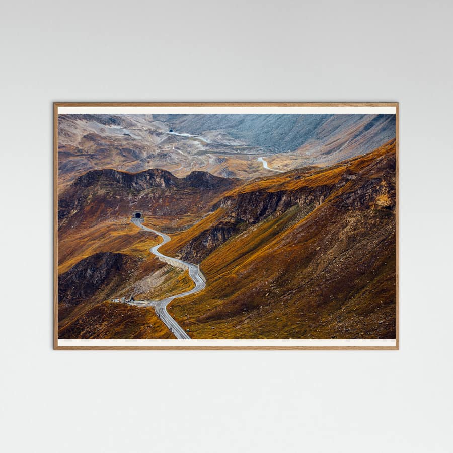 Road Poster – Poster und Kunstdruck