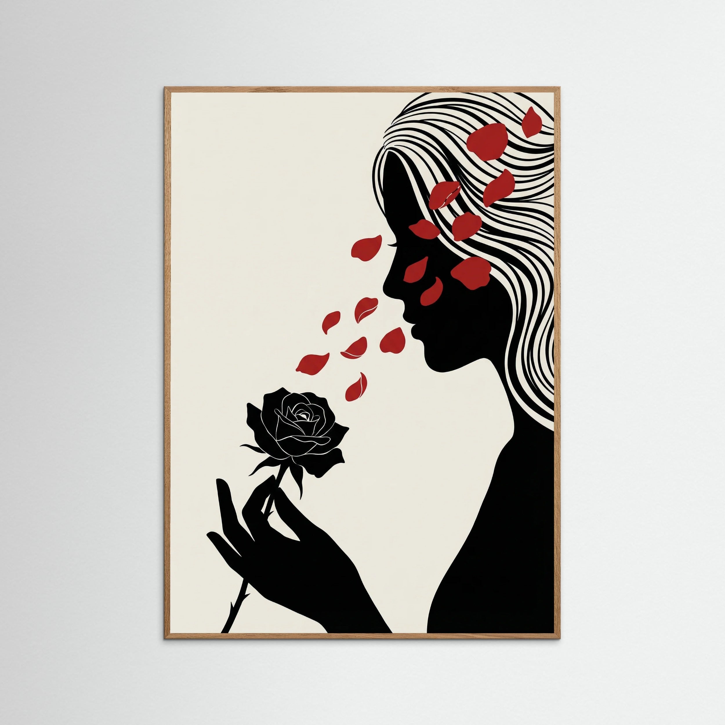 Oak Nature Rose Embrace