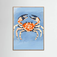 Oak Nature Rubycrab Poster