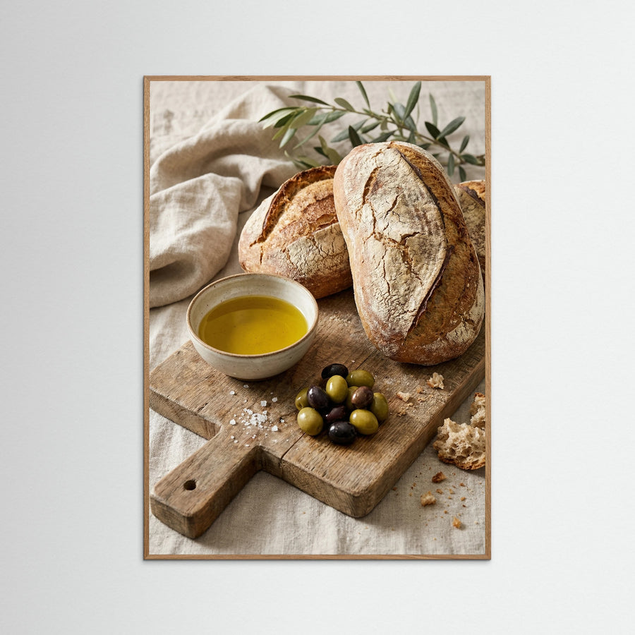 Rustic Cheese Board
