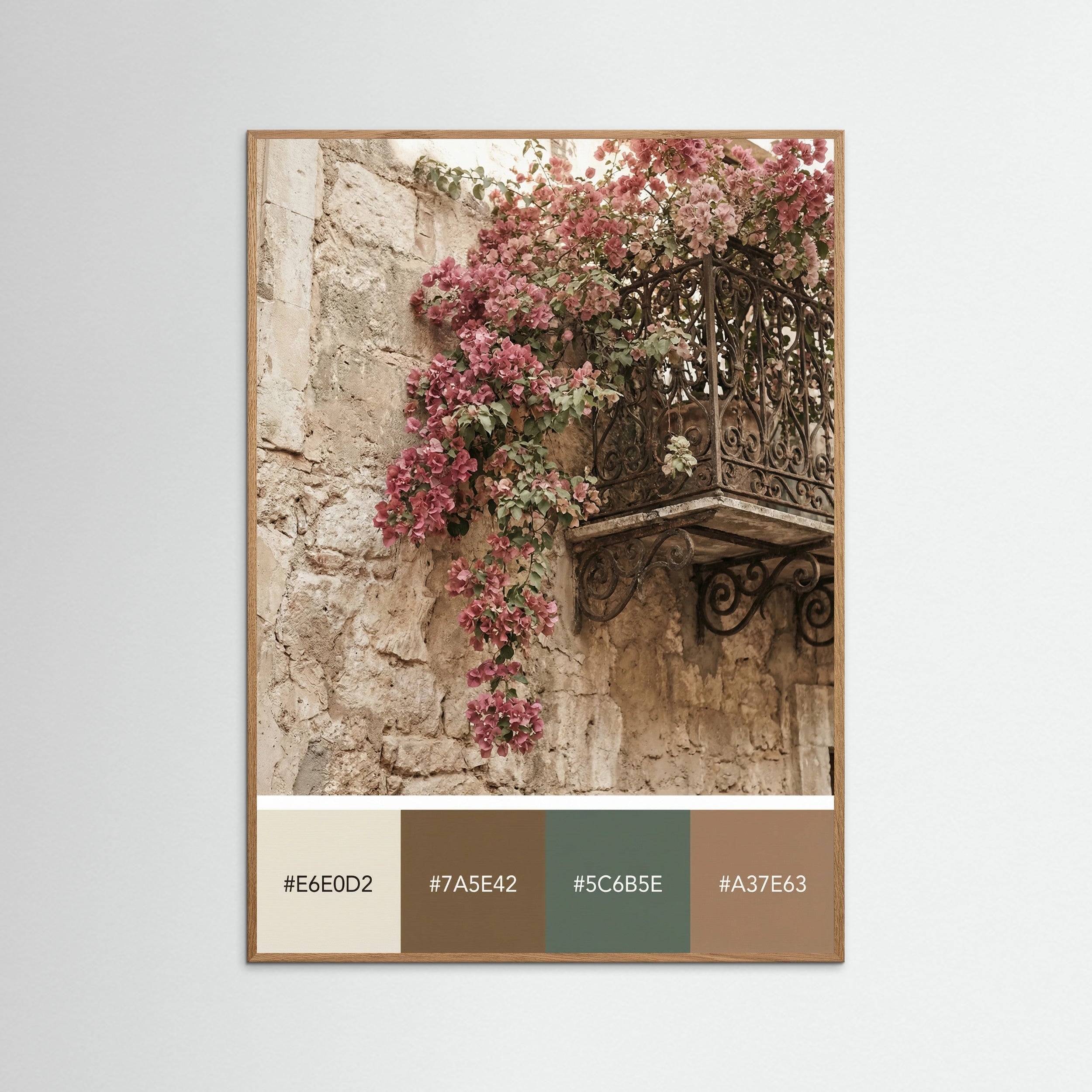 Oak Nature Rustic Entrance