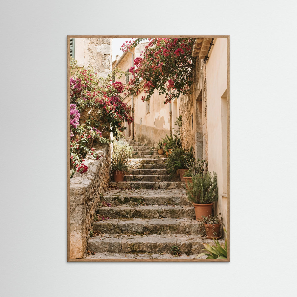 Oak Nature Rustic Green Door