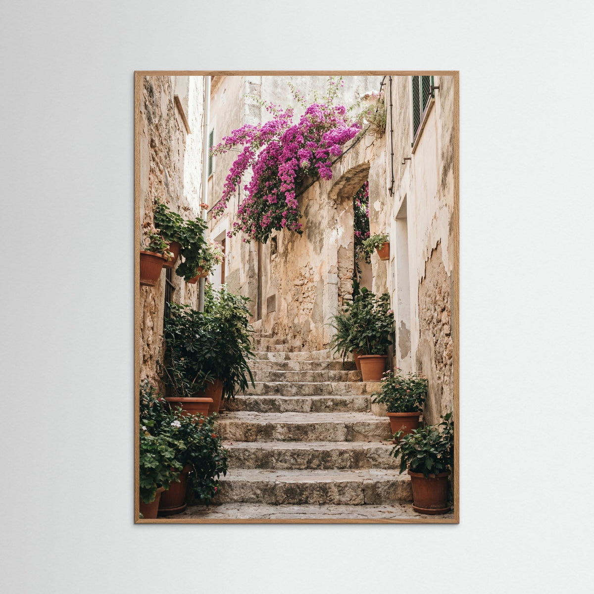 Oak Nature Rustic Green Entrance