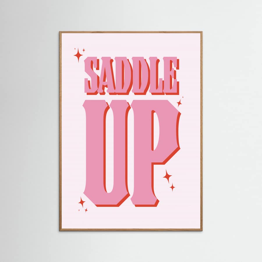 Saddle Up Poster