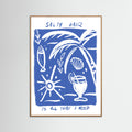 Oak Nature Salty Hair Poster