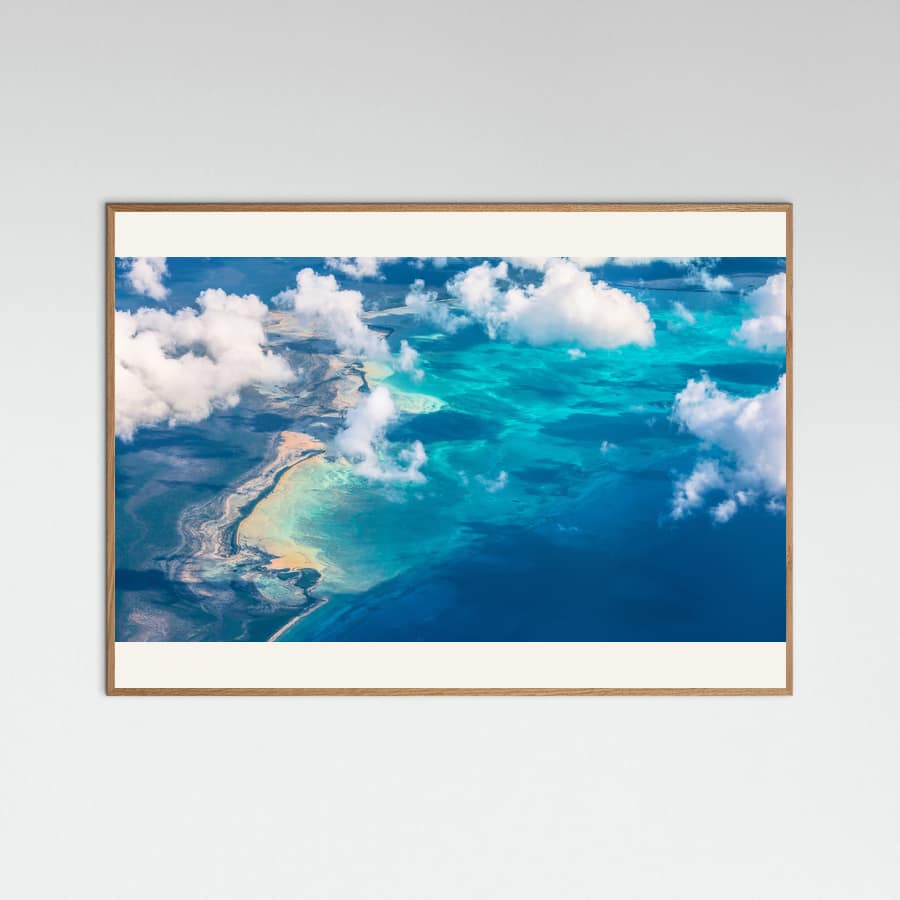 Plakat Sand Beach meets ocean