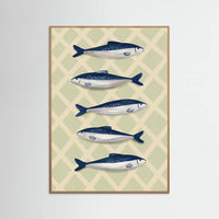 Oak Nature Sardines Poster