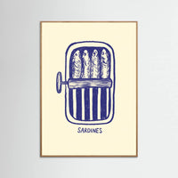 Oak Nature Sardines Poster