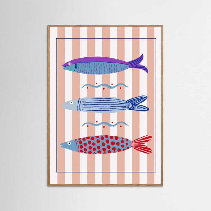Sardines Poster – poster and art print
