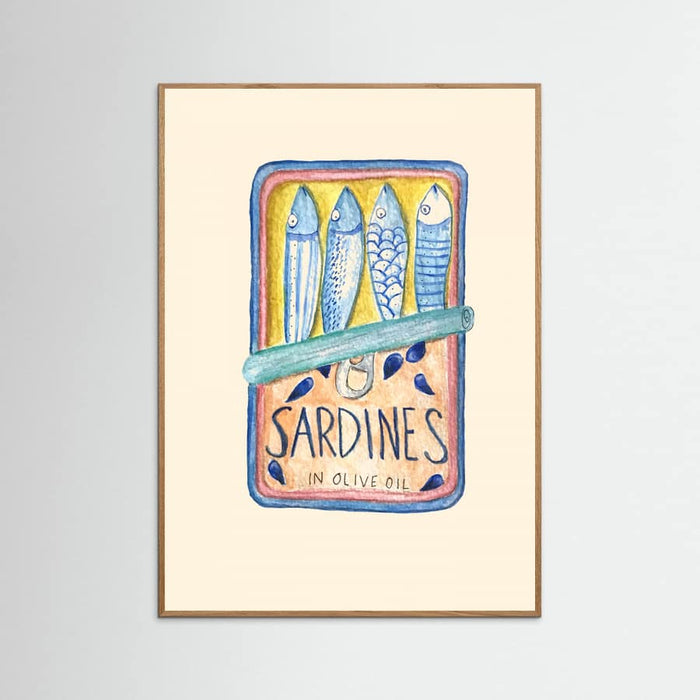 Sardines Poster – Poster und Kunstdruck