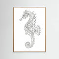 Seahorse 3 Poster – plakat og kunsttryk
