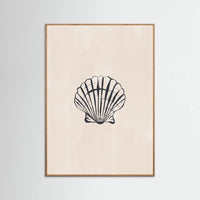 Oak Nature Seashell Poster