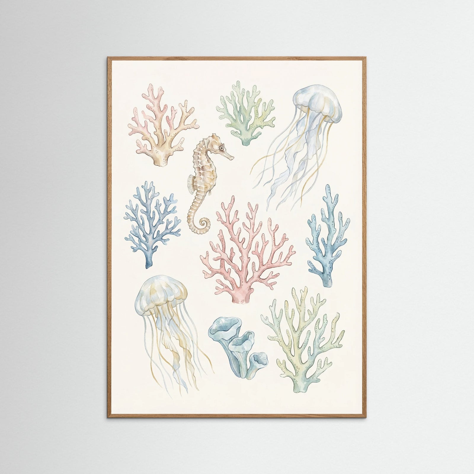 Oak Nature Seashell Serenity