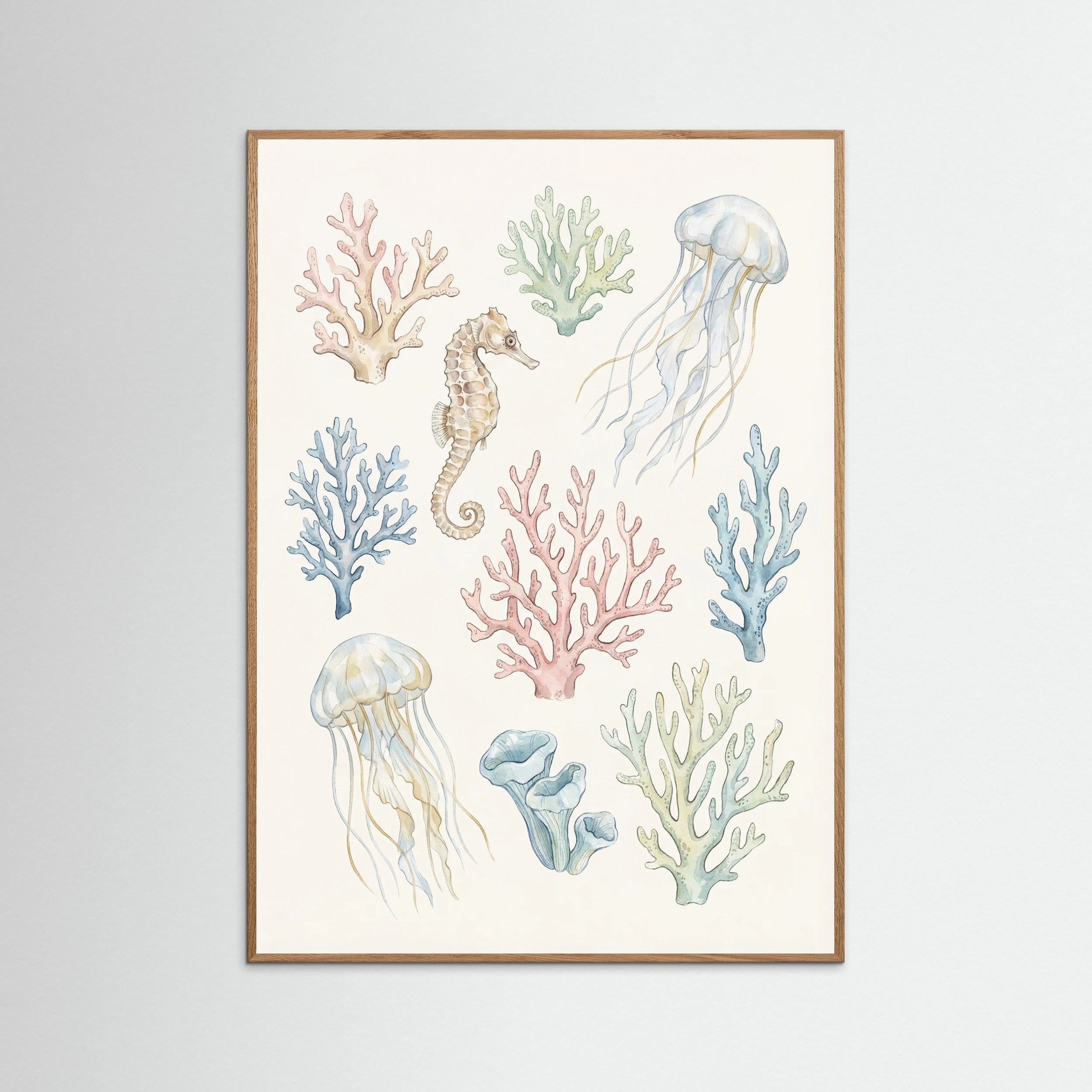 Oak Nature Seashell Serenity