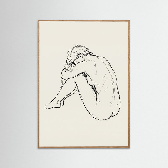 Oak Nature Seated Contemplation