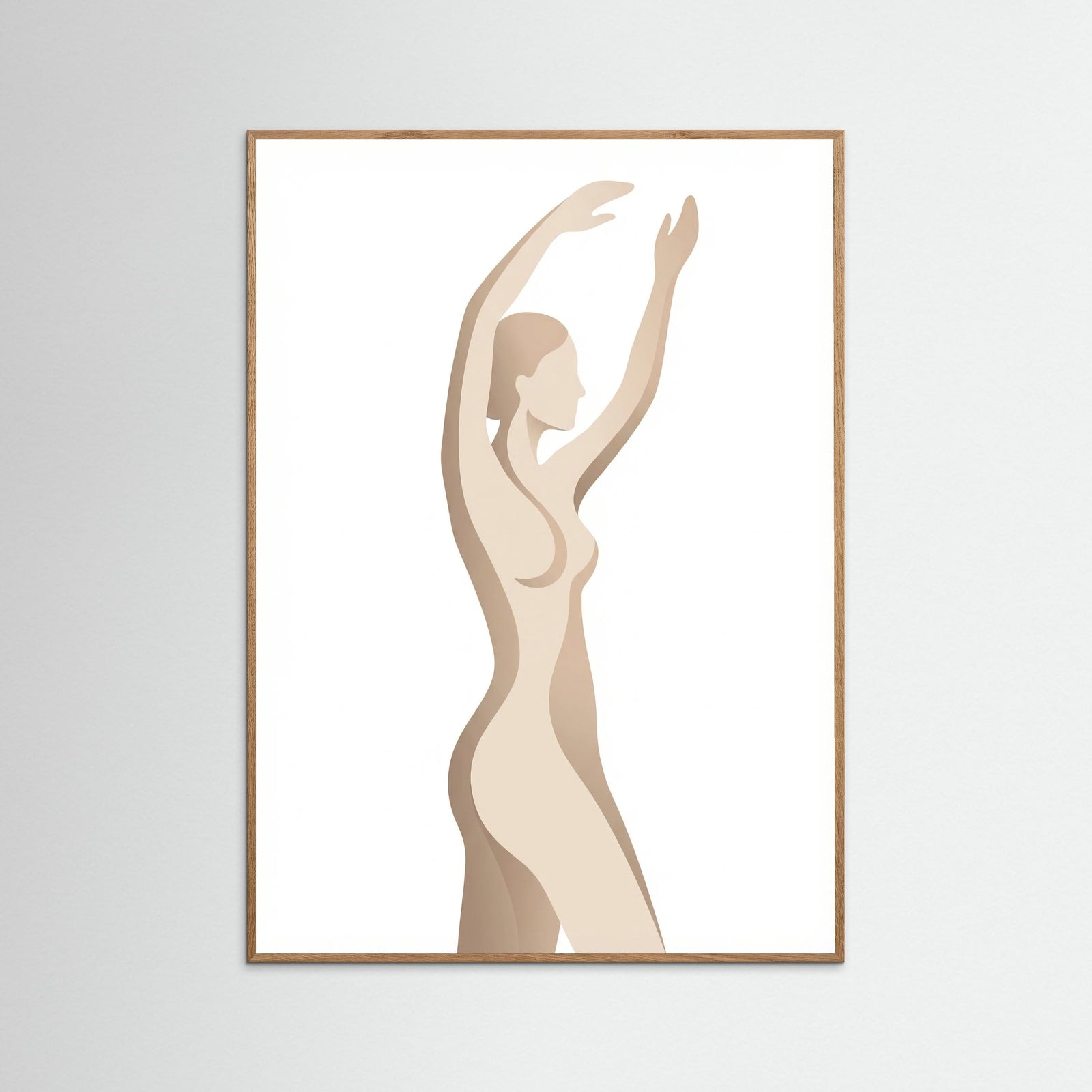 Oak Nature Seated Serenity