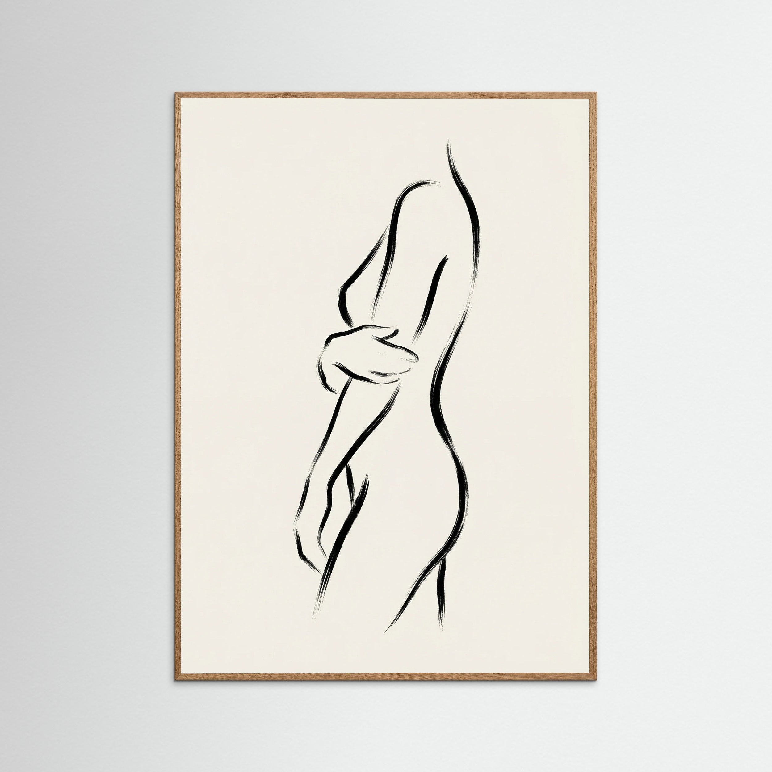 Oak Nature Seated Silhouette