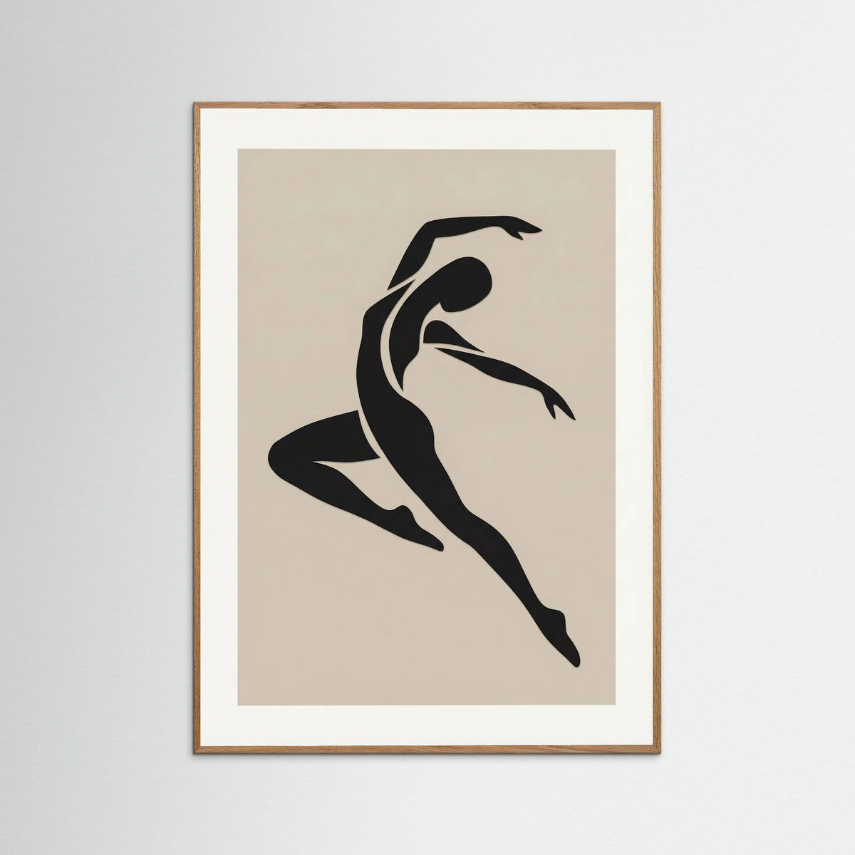 Oak Nature Seated Silhouette