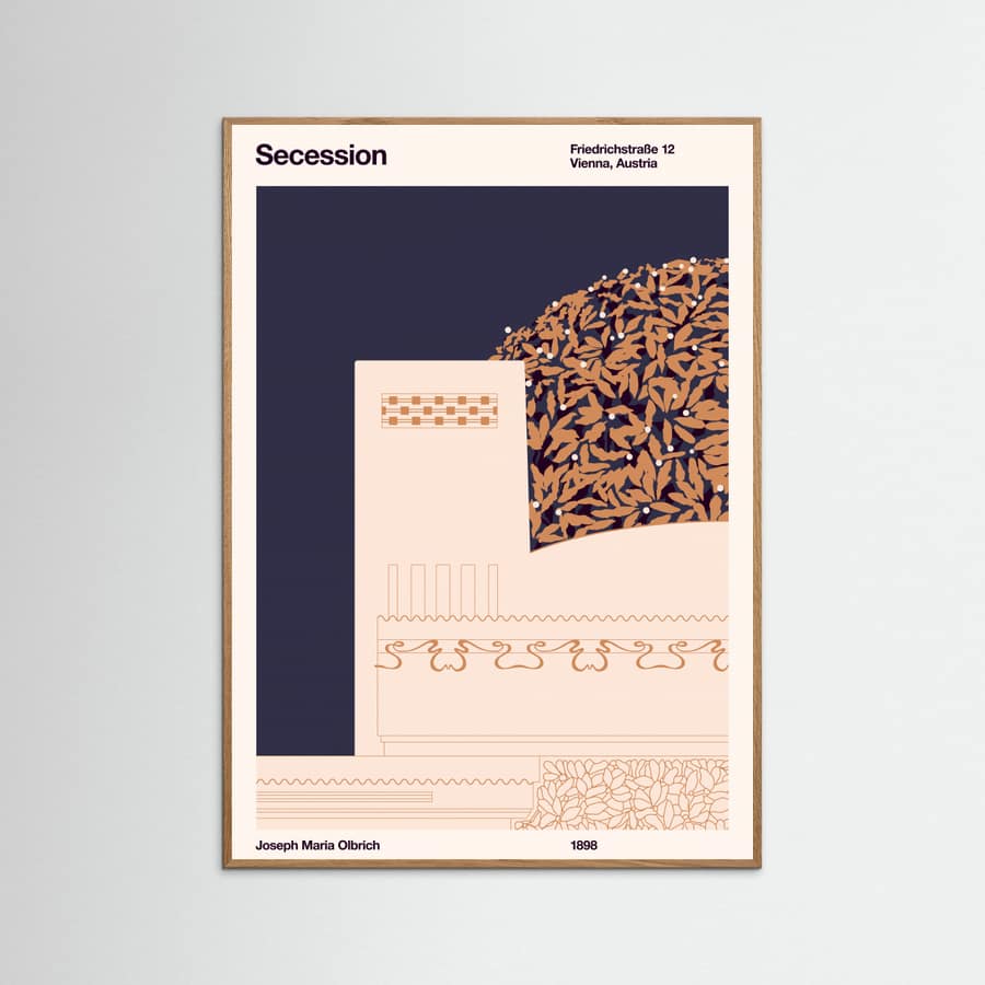 Plakat Secession Cream