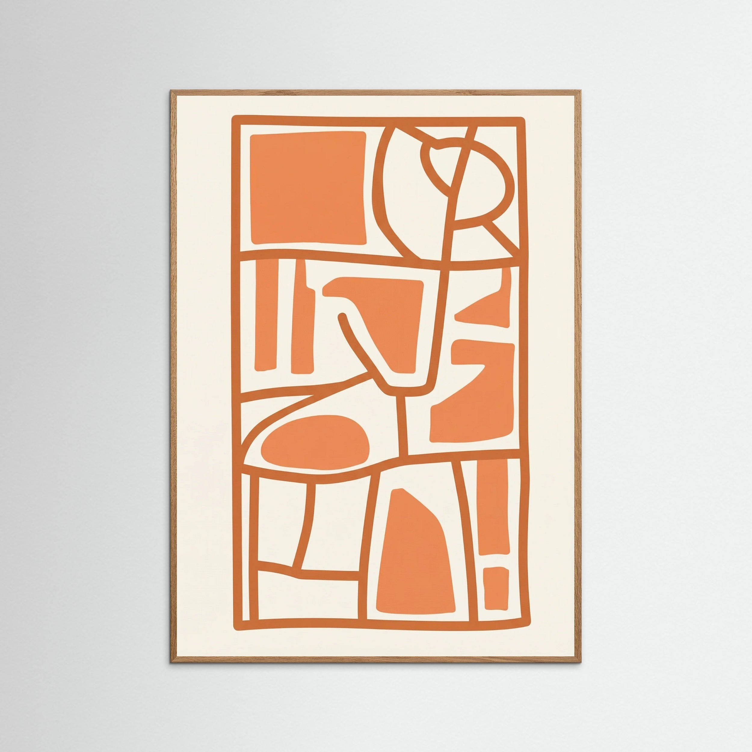 Oak Nature Segmented Forms