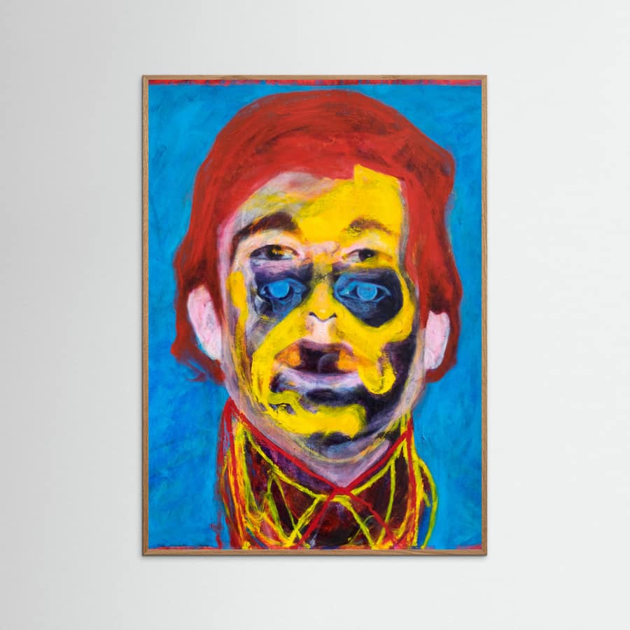 Self Portrait Study No. 5 Poster – Poster und Kunstdruck