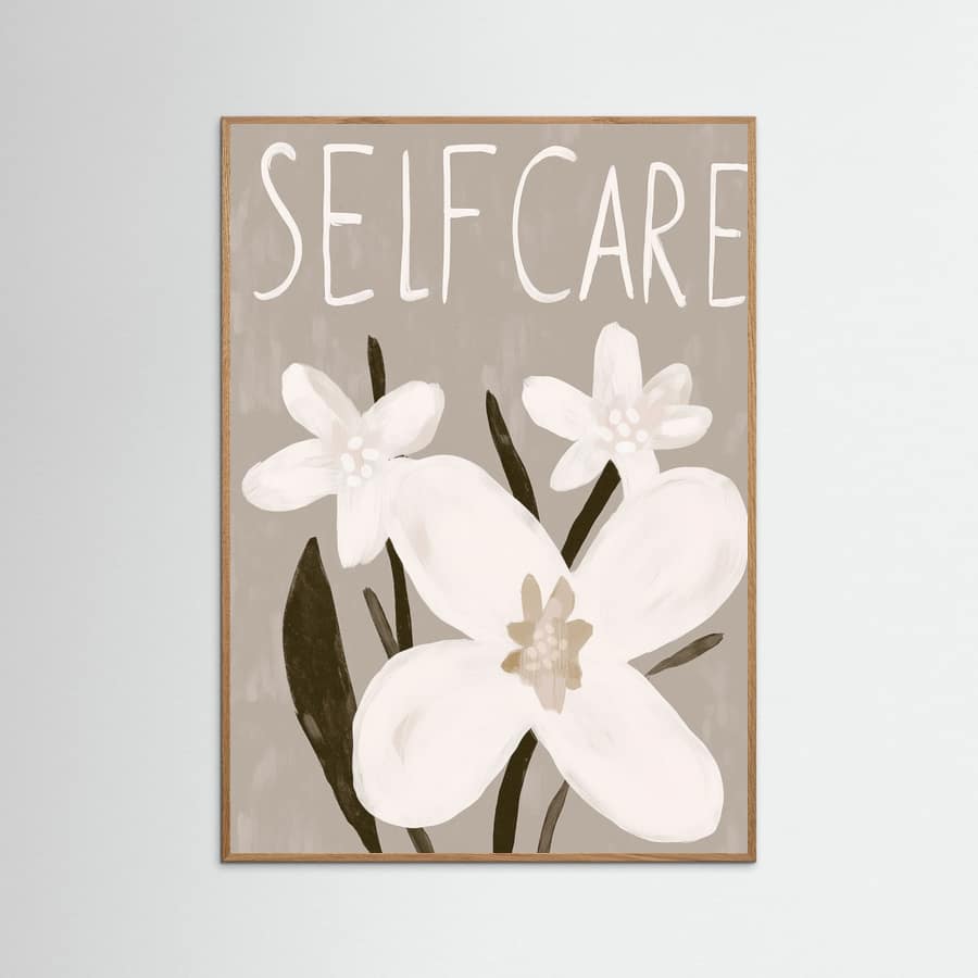 Selfcare Poster – plakat og kunsttryk