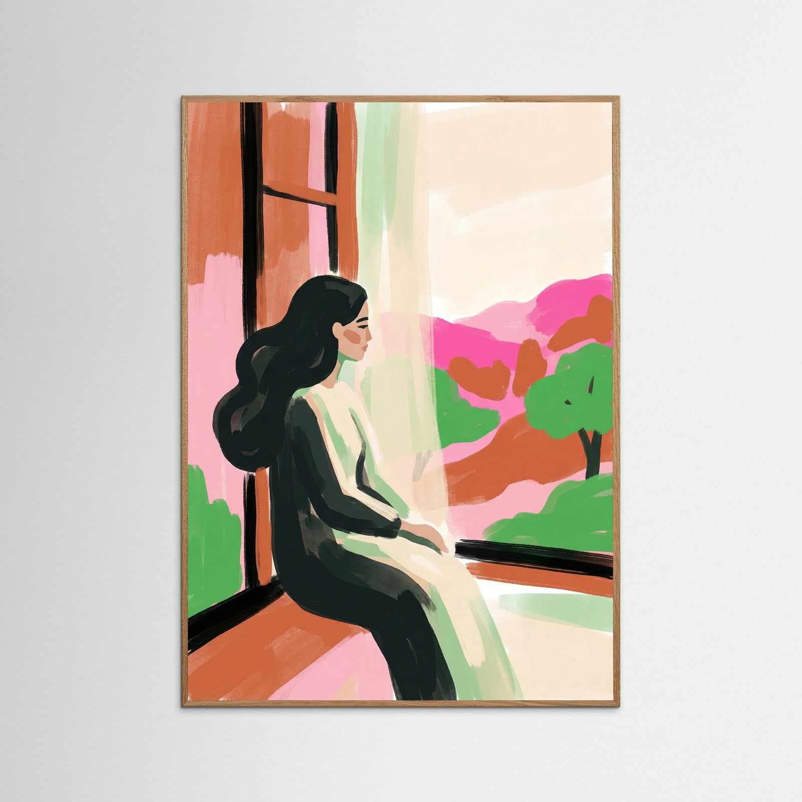 Oak Nature Serene Contemplation