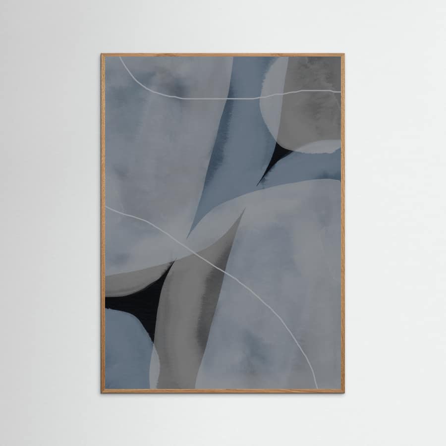 Shapes 12 Poster – Poster und Kunstdruck