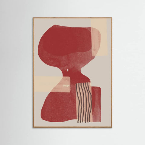 Oak Nature Shapes and Colors Poster