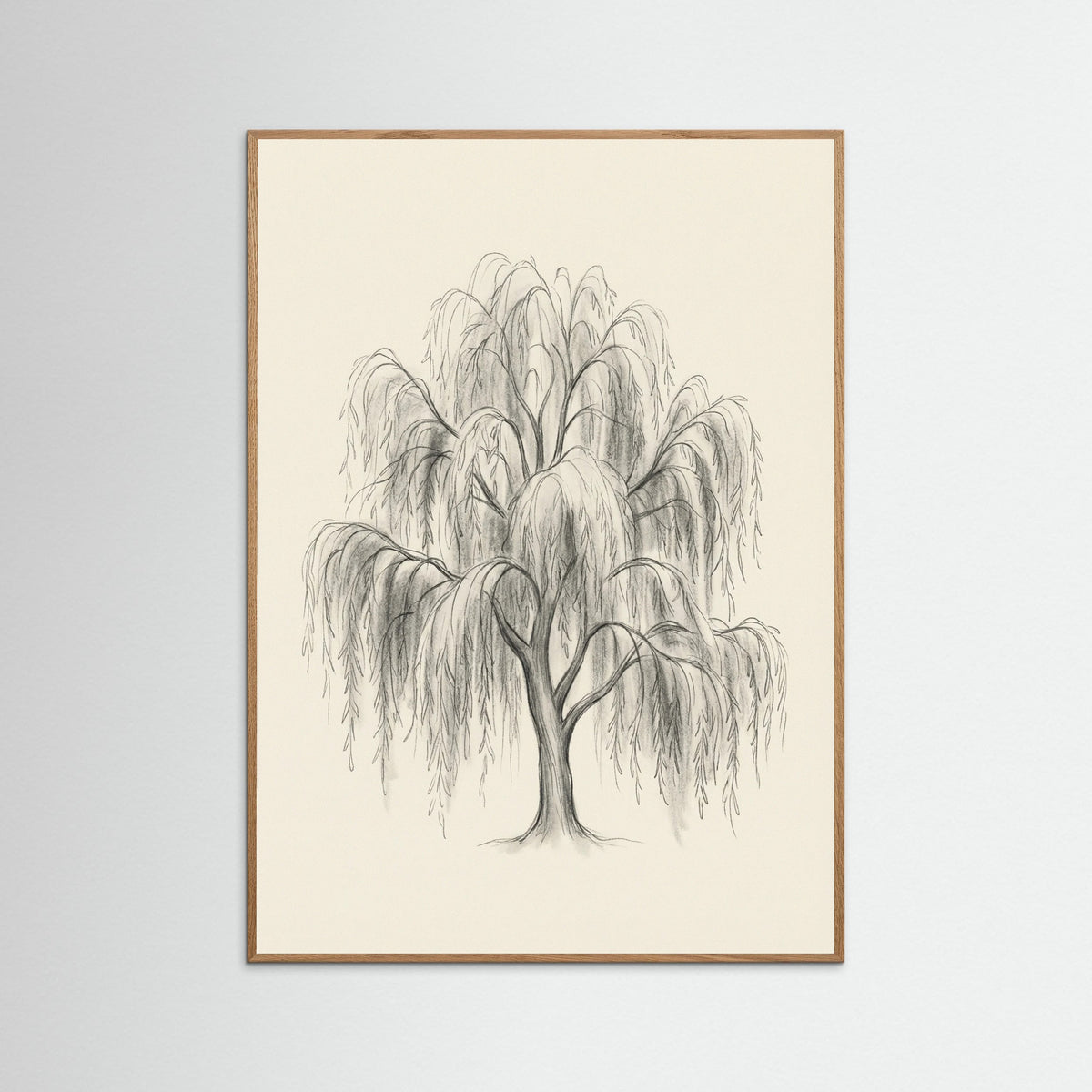 Oak Nature Sketched Sentinels