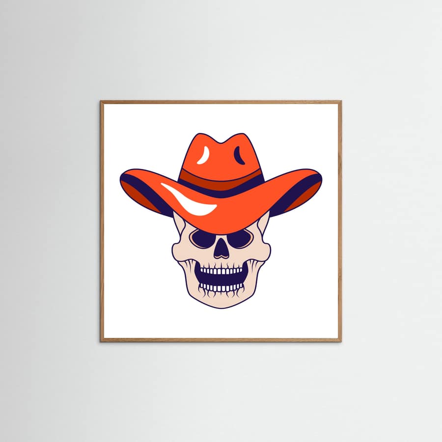 Skullswithheadwear Element12 Poster