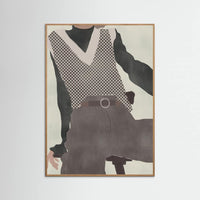 Oak Nature Slender Figure Poster