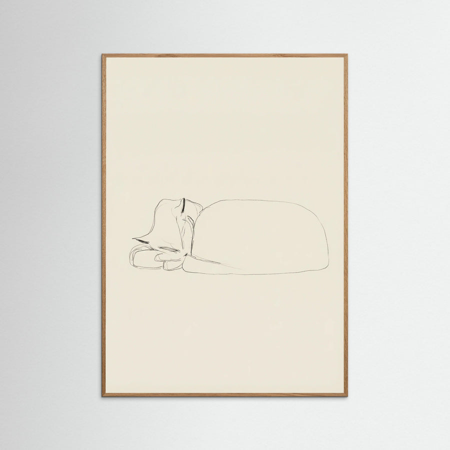 Slumbering Feline Grace
