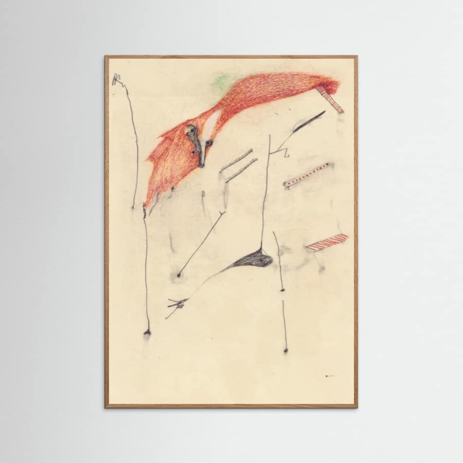 Sly As a Fox -juliste – juliste ja taidepainatus