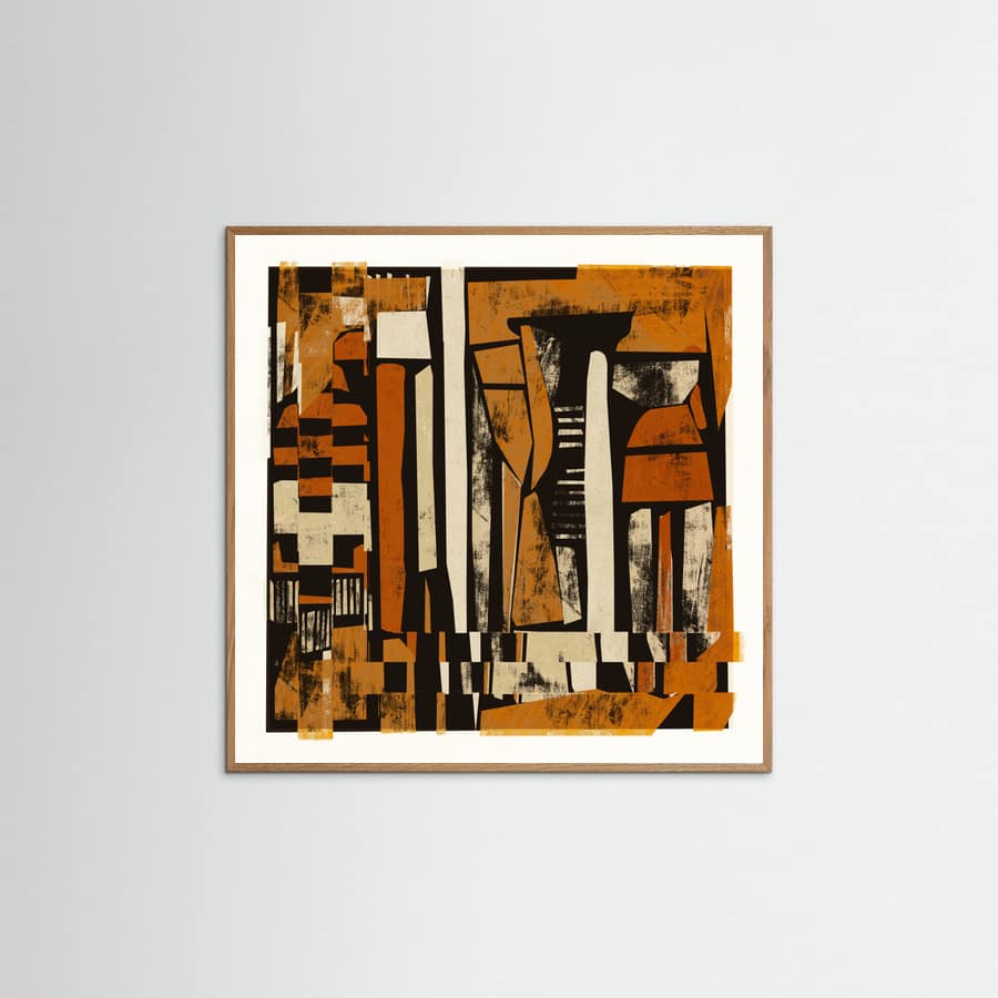 Small Pieces Poster – plakat og kunsttryk