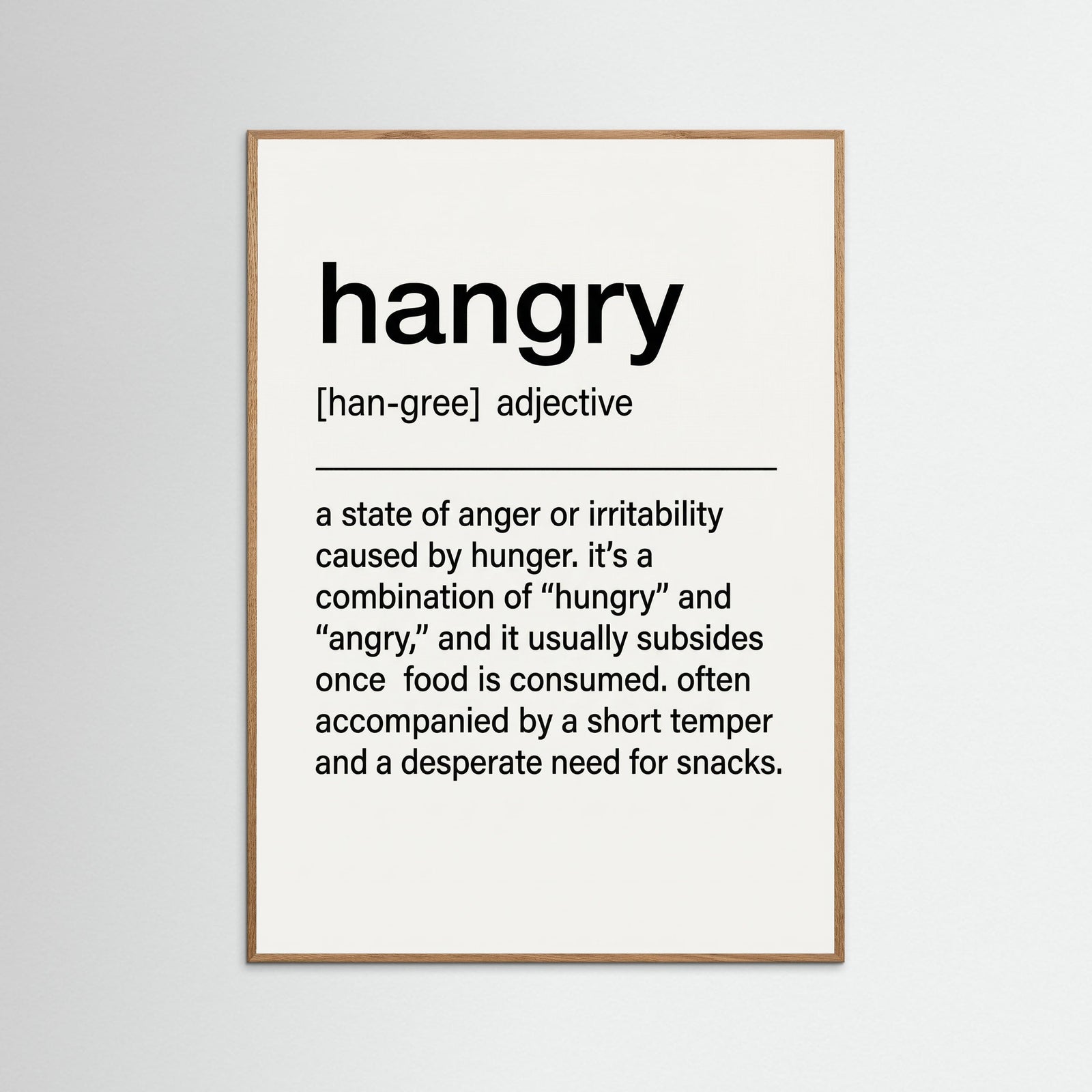 Oak Nature Snack Definition