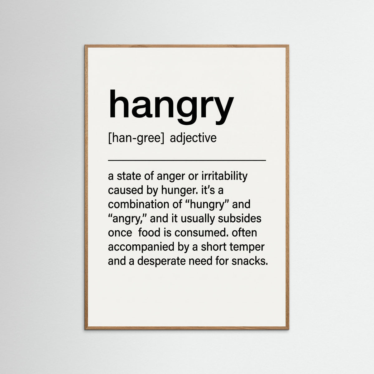 Oak Nature Snack Definition